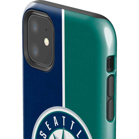 MLB Seattle Mariners Split iPhone 11 Impact Case