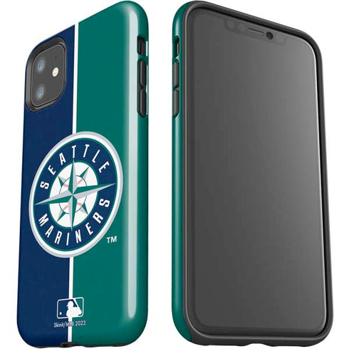 MLB Seattle Mariners Split iPhone 11 Impact Case