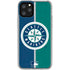 MLB Seattle Mariners Split iPhone 11 Pro Clear Case
