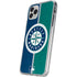 MLB Seattle Mariners Split iPhone 11 Pro Clear Case