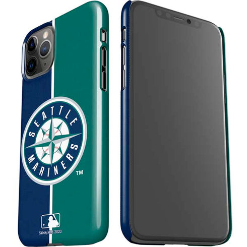 MLB Seattle Mariners Split iPhone 11 Pro Lite Case