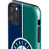 MLB Seattle Mariners Split iPhone 11 Pro Max Impact Case