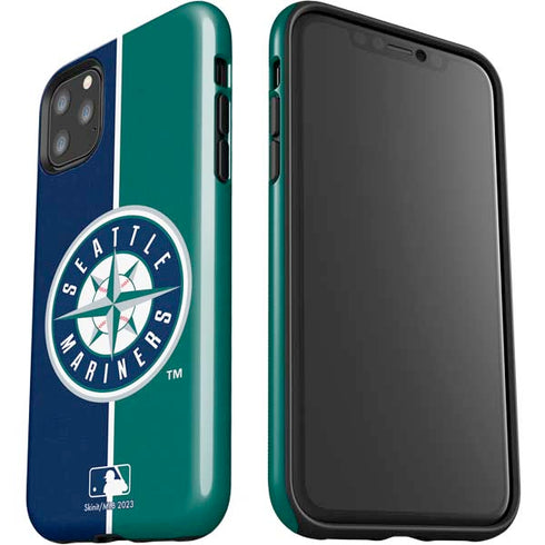 MLB Seattle Mariners Split iPhone 11 Pro Max Impact Case