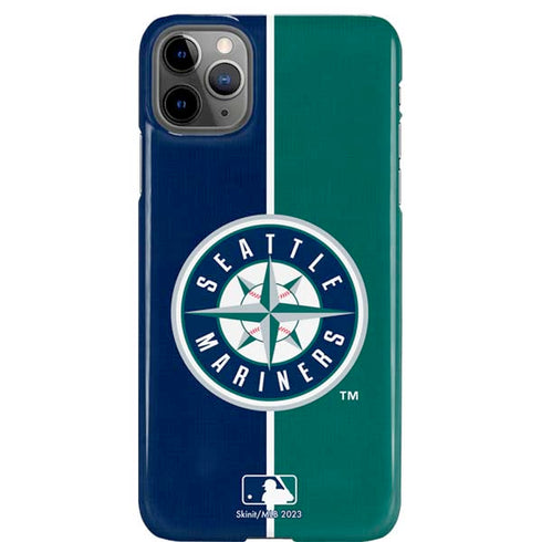 MLB Seattle Mariners Split iPhone 11 Pro Max Lite Case