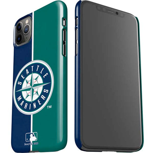 MLB Seattle Mariners Split iPhone 11 Pro Max Lite Case