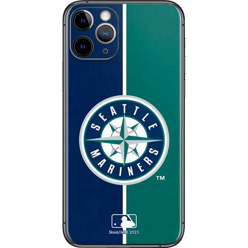 MLB Seattle Mariners Split iPhone 11 Pro Skin