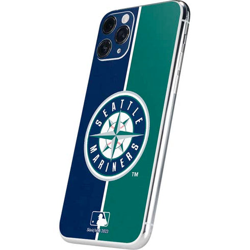 MLB Seattle Mariners Split iPhone 11 Pro Skin