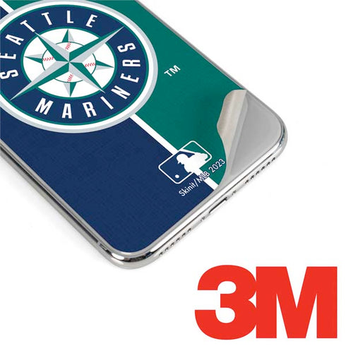 MLB Seattle Mariners Split iPhone 11 Pro Skin