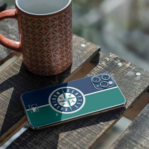 MLB Seattle Mariners Split iPhone 11 Pro Skin