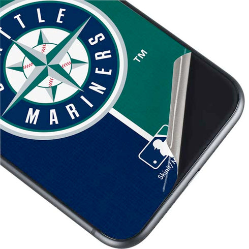 MLB Seattle Mariners Split iPhone 11 Skin