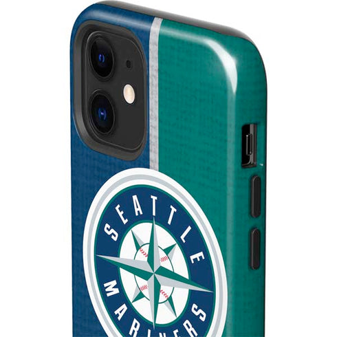MLB Seattle Mariners Split iPhone 12 Impact Case