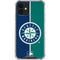 MLB Seattle Mariners Split iPhone 12 Mini Clear Case