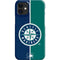 MLB Seattle Mariners Split iPhone 12 Mini Lite Case