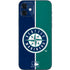 MLB Seattle Mariners Split iPhone 12 Mini Skin