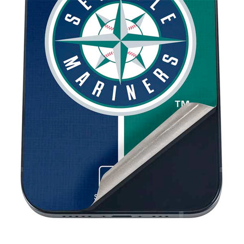 MLB Seattle Mariners Split iPhone 12 Mini Skin