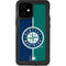 MLB Seattle Mariners Split iPhone 12 Mini Waterproof Case
