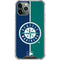 MLB Seattle Mariners Split iPhone 12 Pro Clear Case