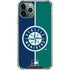 MLB Seattle Mariners Split iPhone 12 Pro Clear Case