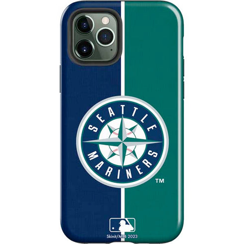 MLB Seattle Mariners Split iPhone 12 Pro Impact Case