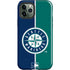 MLB Seattle Mariners Split iPhone 12 Pro Impact Case