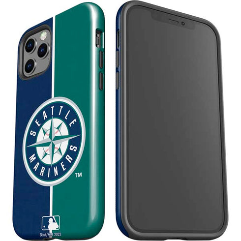 MLB Seattle Mariners Split iPhone 12 Pro Max Impact Case