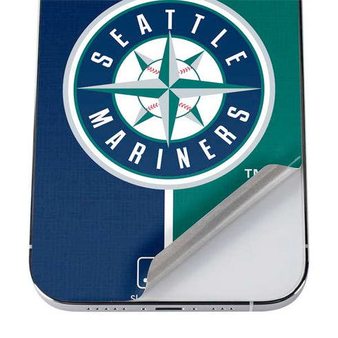 MLB Seattle Mariners Split iPhone 12 Pro Skin