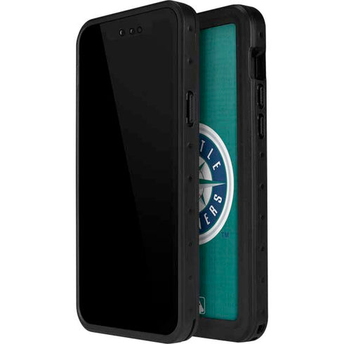 MLB Seattle Mariners Split iPhone 12 Pro Waterproof Case