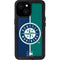 MLB Seattle Mariners Split iPhone 13 Mini Waterproof Case