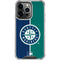 MLB Seattle Mariners Split iPhone 13 Pro Clear Case