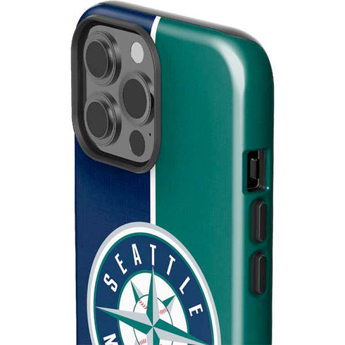 MLB Seattle Mariners Split iPhone 13 Pro Max Impact Case