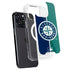 MLB Seattle Mariners Split iPhone 13 Pro Max MagSafe Case