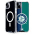 MLB Seattle Mariners Split iPhone 15 MagSafe Case