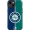 MLB Seattle Mariners Split iPhone 15 Plus Impact Case