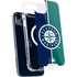 MLB Seattle Mariners Split iPhone 15 Plus MagSafe Case