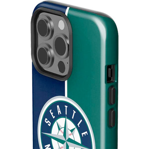 MLB Seattle Mariners Split iPhone 15 Pro Impact Case