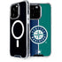 MLB Seattle Mariners Split iPhone 15 Pro MagSafe Case