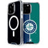 MLB Seattle Mariners Split iPhone 15 Pro Max MagSafe Case