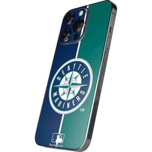 MLB Seattle Mariners Split iPhone 14 Pro Max Skin