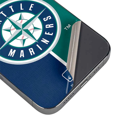MLB Seattle Mariners Split iPhone 14 Pro Skin