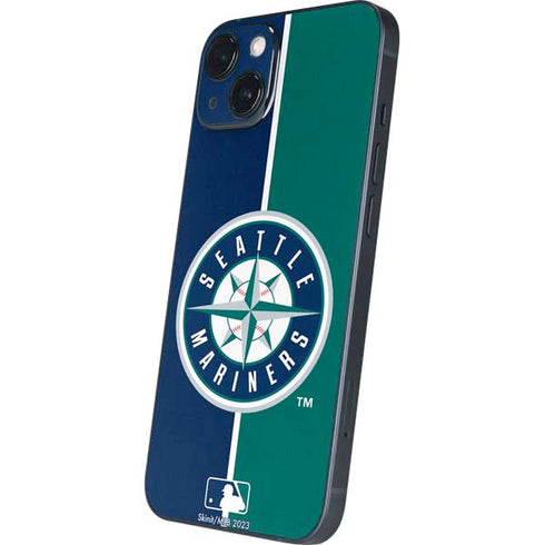 MLB Seattle Mariners Split iPhone 14 Skin