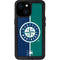 MLB Seattle Mariners Split iPhone 15 Waterproof Case
