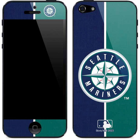 MLB Seattle Mariners Split iPhone 5/5s/5SE Skin