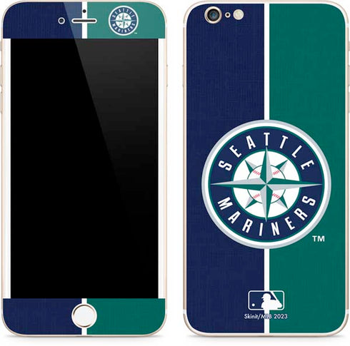 MLB Seattle Mariners Split iPhone 6/6s Plus Skin