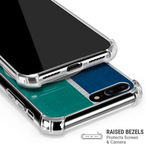 MLB Seattle Mariners Split iPhone 7/8 Plus Clear Case