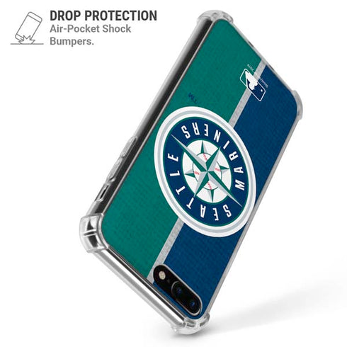 MLB Seattle Mariners Split iPhone 7/8 Plus Clear Case