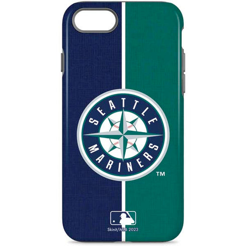MLB Seattle Mariners Split iPhone 7 Pro Case