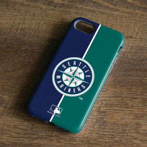 MLB Seattle Mariners Split iPhone 7 Pro Case