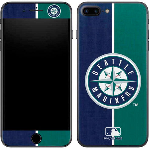 MLB Seattle Mariners Split iPhone 8 Plus Skin