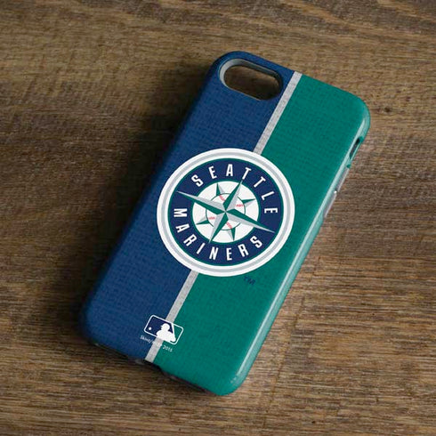 MLB Seattle Mariners Split iPhone 8 Pro Case