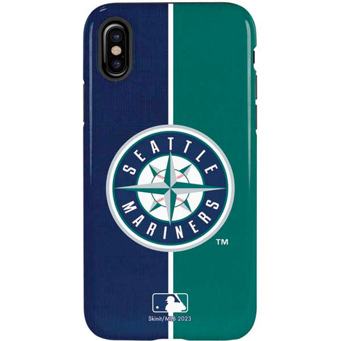 MLB Seattle Mariners Split iPhone X Pro Case